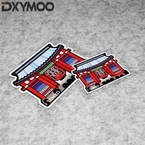 Auto Window Sticker Decals Motorcycle Decorate Helmet Stickers for TOKYO Japan Fashion JDM