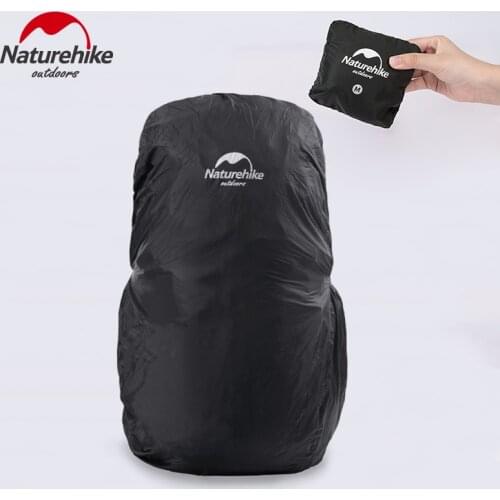 NatureHike Backpack Rain Cover Waterproof Rating 2000mm, Anti-Slip Durable Adjustment Buckle Strap, Integrated Carry Pouch