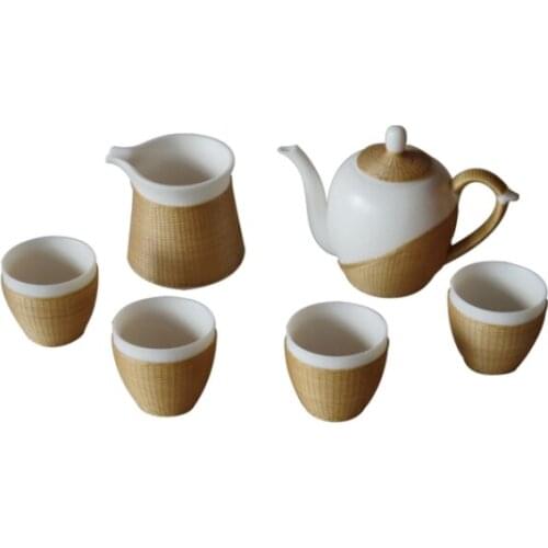Wholesale High Quality Teapot Traditional Retro Pure Handmade Teacup Set