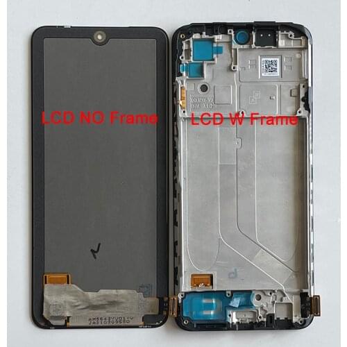 Original For Xiaomi Redmi Note 10 LCD M2101K7AI/AG LCD Display Frame Touch Panel Digitizer For Redmi Note 10S M2101K7BG Note10