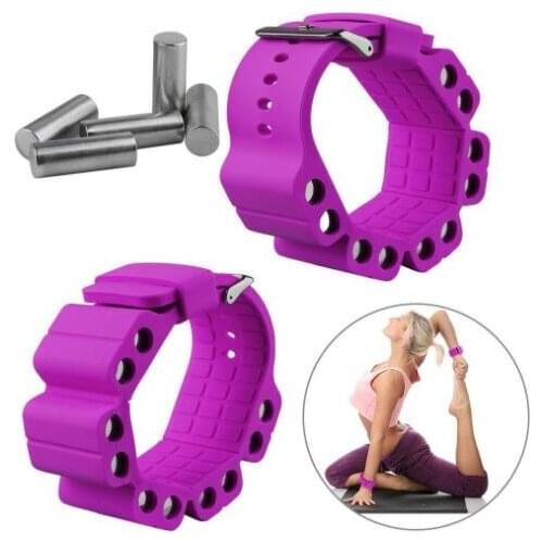 Adjustable Yoga Weight Bearing Fitness Rings Bracelet Arm Strength Training Exercise