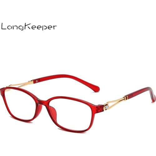 Womens Reading Glasses New Anti Blue light Glasses Transparent Computer Eyeglasses Classic Retro Presbyopia Eyewear UV400