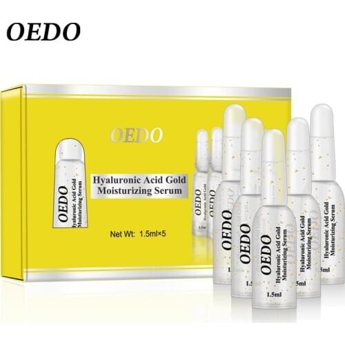OEDO Hyaluronic Acid Gold Essence Moisturizing, Anti-wrinkle, Anti-aging, and restore skin smooth and delicate like a baby
