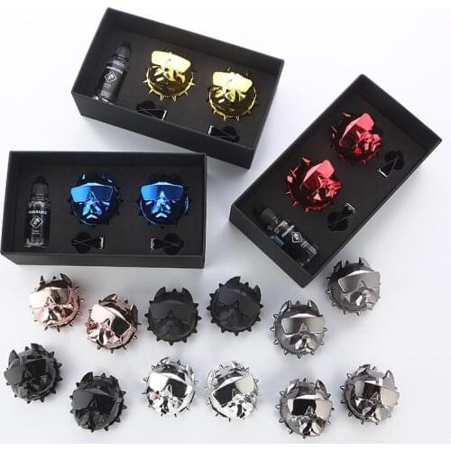 2PCS Bulldog Air Freshener DE PROJECT Car Perfume Refill Car Fragrance Perfume Car Air Fresheners