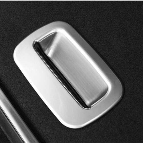 2016 2017 2018 For KIA Sportage KX5 4 QL ABS Chrome Interior Car Trunk Handle Bowl Frame Cover Trim Decoration Accessories