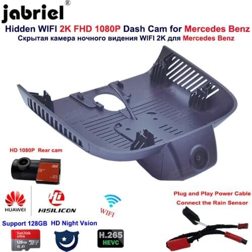 2K 1080P Dash Cam Wifi Car Dvr Camera For Mercedes A Class w177 GLA H247 B Class w247 For Mercedes GLB x247 For Mercedes EQA EQB