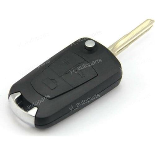 3 Button Flip Folding Key Remote Shell Case For Opel/Vauhxall Celta Prisma Corsa