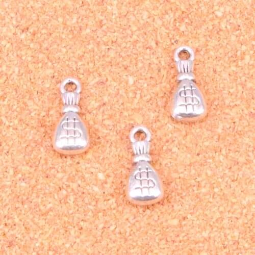 77 pcs Charms wallet dollar money,Antique Making pendant fit,Vintage Tibetan Silver,jewelry DIY bracelet necklace 20*9*5mm