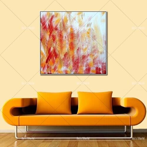 Abstract Hand Painted Oil Paintings abstract picture Art Wall Pictures for Living Room Home Decoration Unframed wedding gift