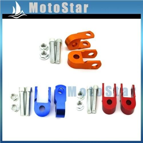 CNC Aluminum Shock Absorber Height Extension Extender Riser Taper For Motorcycle Motor Pit Dirt Bike ATV Quad