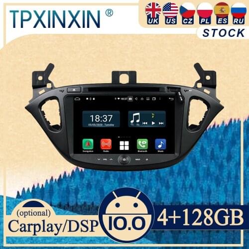 10.0 PX6 For Opel Corsa 2015 2016 Android Car Stereo Car Radio with Screen 2 DIN Radio DVD Player Car GPS Navigation Head Unit