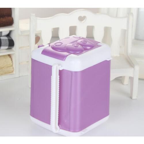 Kids Washing Machine Pre School Play Toy Washer Washing Beauty Sponges AN88