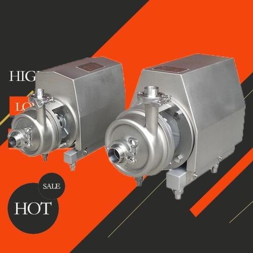 Hot sale 5T 380v 50hz Sanitary stainless steel food grade dairy milk pump