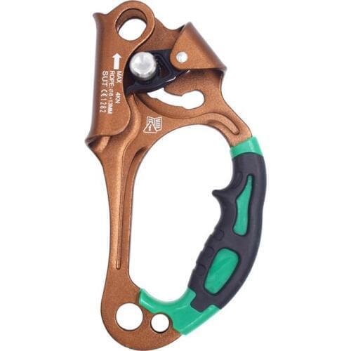 New High Quality Right Hand Riser Handle Ascender Device Rescue Rope Access Climbing Mountaineering Professional Equipment