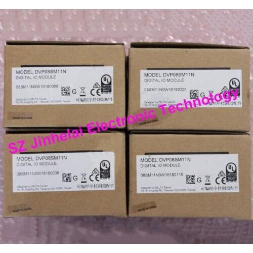New and original DVP08SM11N DELTA PLC DIGITAL IO MODULE