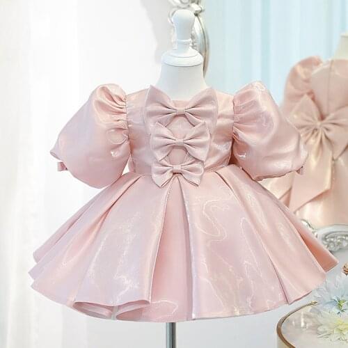 Baby Girl Dresses Embroidery Party Girls Dress for Wedding Gown Children Clothing Kids Dresses For Girls Opening ceremony