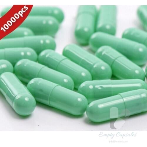 Empty Edible Powder Capsule Shell for The Elderly, Pure Plant 10000-Grain Gubber Split or Complete