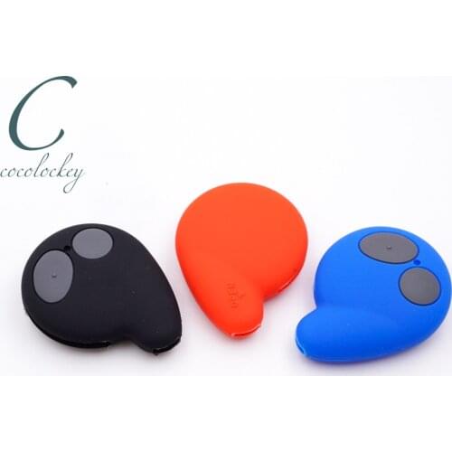 Cocolockey Silicone Key Cover Fit for Honda Toyota Cobra 7777 Car Alarm Remote Fob Rubber Key Case For Car Shell Silica Gel