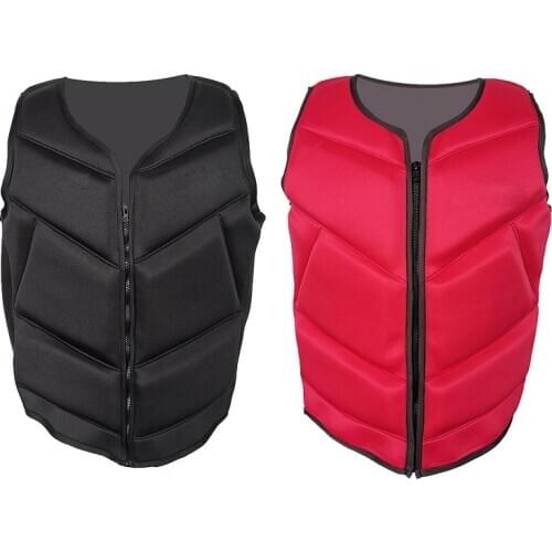 Adults/Children Fashion Life Vest High Buoyancy Outdoor Sport Kayak Drifting Multifunction Portable Swimming Safety Jacket Vest