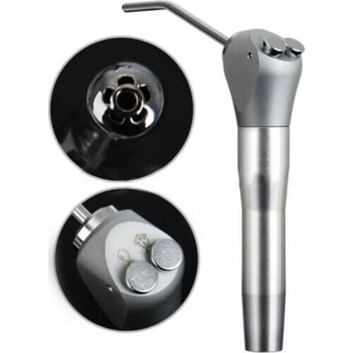 1 Set Dental Triple 3 Way Syringe Handpiece + 2 Nozzles Tips Tubes Air Water Spray Dentista