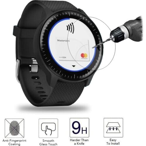 Universal Round Tempered Glass Protective Film Screen Protector Cover For Armani Moto Xiaomi Smart Watch 26-34mm 27mm 46mm