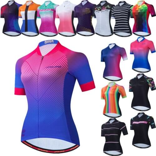 Short Sleeve Women Cycling Jersey 2021 MTB Road Bike Jacket Pro Female Bicycle Clothing Mujer Cycling Shirt Maillot Ciclismo