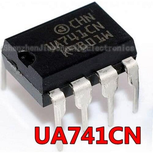 10pcs/lot UA741CN UA741CP UA741 NJM741D LM741 DIP-8 In Stock