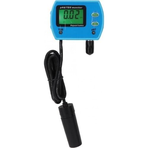 100-240V New Professional Water Quality Detector PH/TDS Meter PH/TDS Analyzer Online Monitor Water Quality Measuring Meter