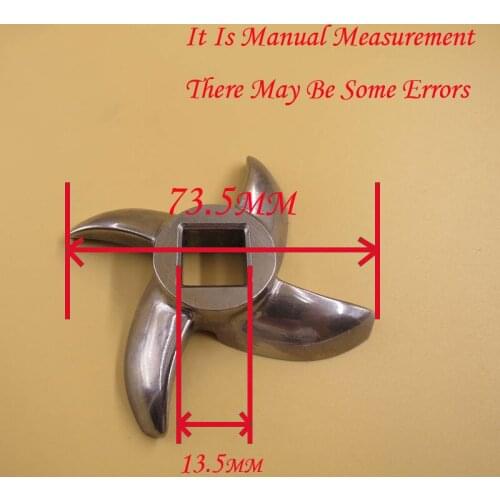 2Per Lot Kitchen Appliance Parts 22 Type Meat Grinder Knife High Quality Stainless Steel Meat Grinder Parts