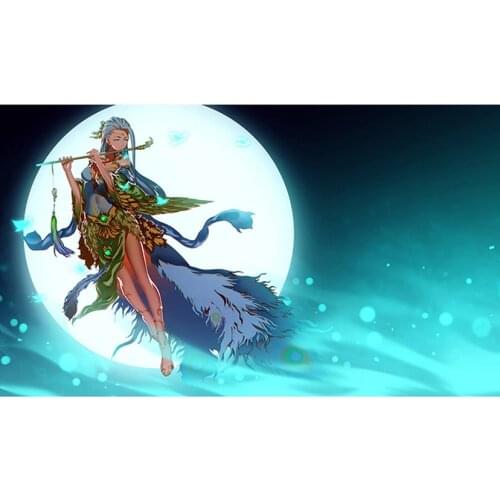 DIY Fairy under the Moon Diamond Painting Cross Stitch Diamond Embroidery Home Decoration Gift Handcraft JX120