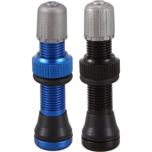 Tubeless Valve Bicycle Valve for Road MTB Bicycle Tubeless Tires Brass Core Alloy Stem Tubeless Sealant Compatible