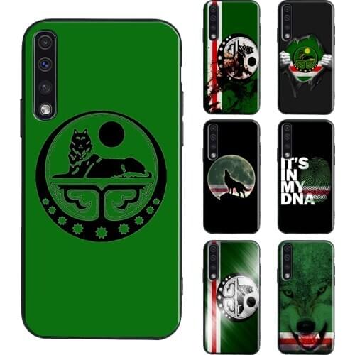 Chechen Wolf Flag Case For Samsung Galaxy A50 A70 A51 A71 A11 A20e A21S A40 A10 A30S A01 A7 A31 M11 M21 M31