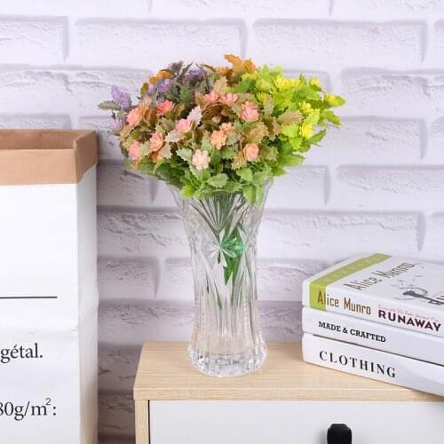 Violet Bunch Indoor Home Living Room Simulation Flower Restaurant Layout Real Estate Partition Floral Layout