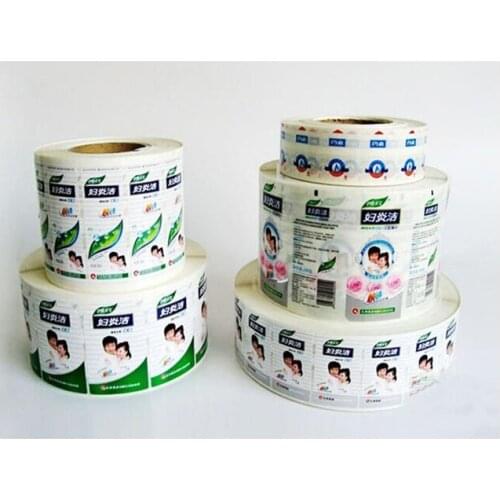 Customized Customized Printing Die Cut Clear Adhesive Sticker