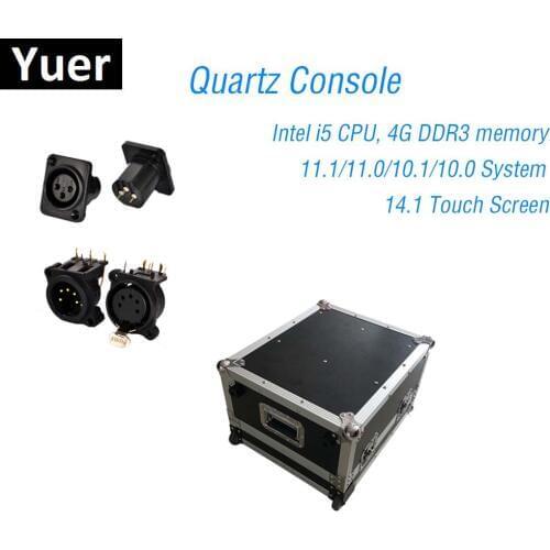 Stage Lighting Console DMX512 Controller Quartz 11.1/11.0 System Super Compact For Dj Light Disco Moving Head LED Par Console