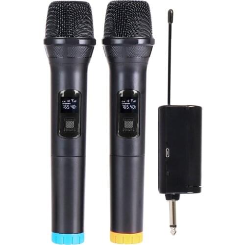 Mini Microphone Holder Microphone for Phone Micro Professional Wireless Microphones Uhf Karaoke for Home Usb Sound Card for Pc