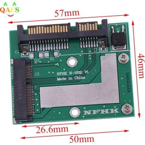MSATA SSD To 2.5'' SATA 6.0gps Adapter Converter Card Module Board Mini Pcie Ssd Wholesale 2020