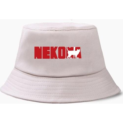 Japanese Anime Haikyuu Volleyball Club Nekoma Bob Bucket Hats Summer Mens Panama Women Fisherman Hat Caps Hip Hop Beach Cap