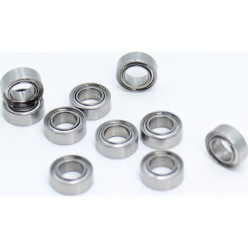 SMR74ZZ Bearing 4x7x2.5 mm 10PCS Double Shielded Stainless Steel SMR74 Z ZZ Ball Bearings SMR74Z SMR74-2Z