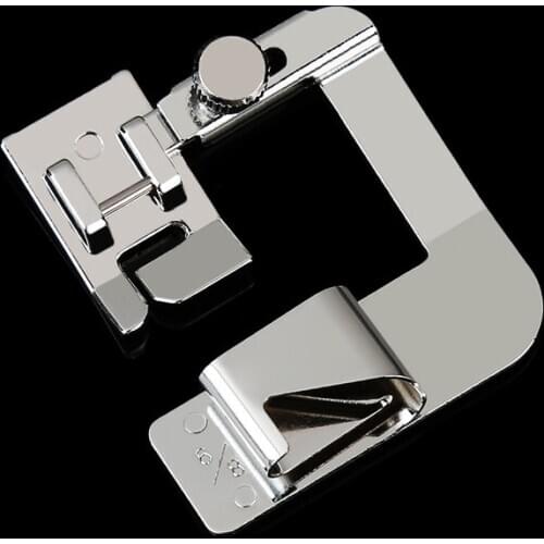 7size 6-25mm Domestic Sewing Machine Foot Presser Rolled Hem Feet For Brother Singer Babylock Juki Sewing Machine Accessories