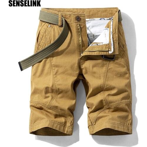 SENSELINK Men's Denim Shorts