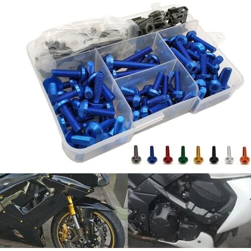 Universal Motorcycle Custom Fairing Body Bolt Screw Spring Fastener For Honda NC750S NC750X nc 750 750x NC700S NC700X