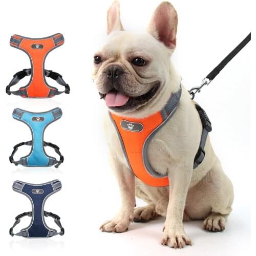 Dog Harness Vest For Big Dog Harness Outdoor Pet Vest Reflective Soft Material Vest Small Medium Large Dogs Pet Accessories