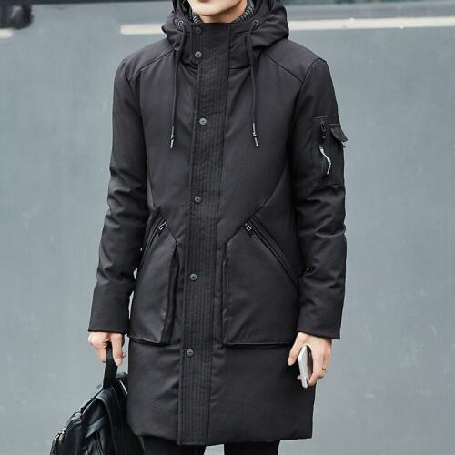 Winter Men Duck Jacket Male Long Coat Casual Plus Size Down Jackets Parka Doudoune Homme YS61079703 KJ871
