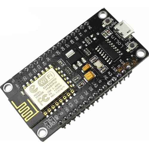 100Pcs/Lot Wireless Module NodeMcu V3 CH340 Lua WIFI Internet Of Things Development Board ESP8266 With Pcb Antenna And Usb Port