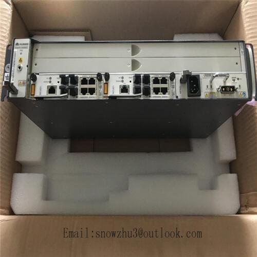 19"inch mini OLT MA5608T Huawei GPON OLT,2*AC Power Optical Line Terminal, 2 *MCUD01,2U height