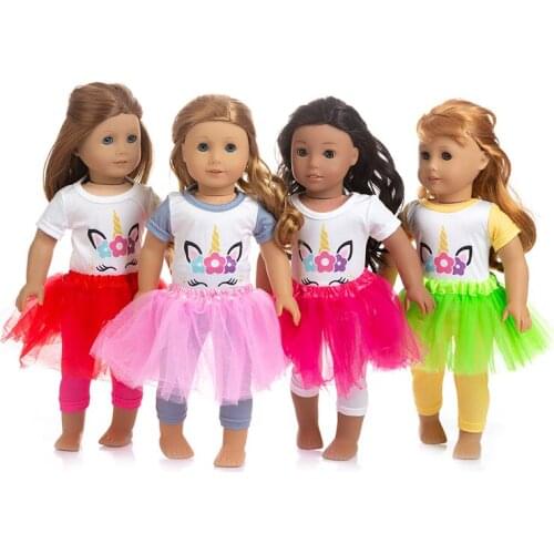 2019 Set Clothes+Dress fits for American girl 18" american girl doll alexander doll best gift
