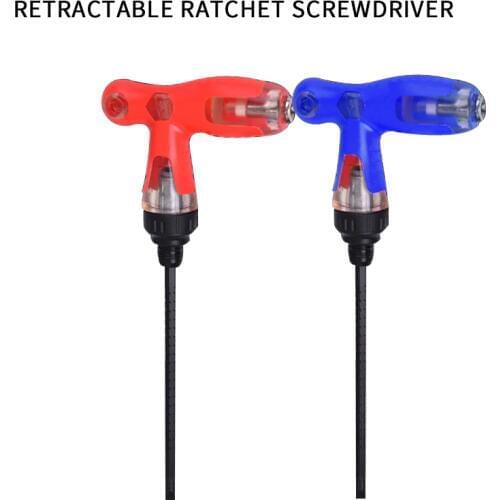 3 multi-purpose screwdriver T-type screwdriver cone retractable screwdriver with ratchet screwdriver home repair tools wholesale