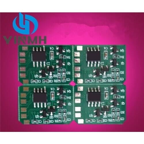 4pcs Compatible New Drum Chips for OKI ES8453 ES8473 Toner Cartridge Resseter Chips 44844476 44844475 44844474 44844473 EU