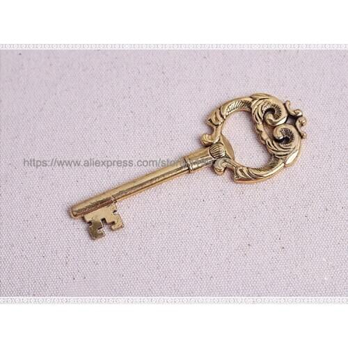 500pcs Key to My Heart Gold Antique Key Bottle Opener Wedding Party Favor Gift Vintage Rustic